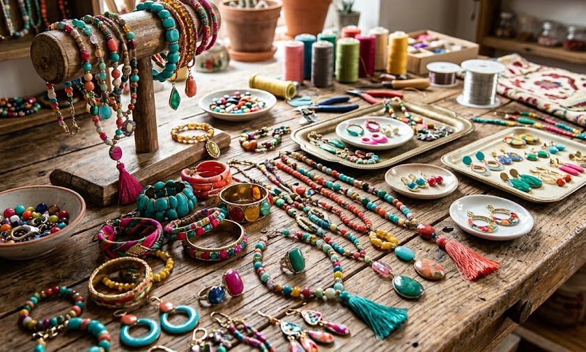 Vente de bijoux fantaisie, Ploumagoar
